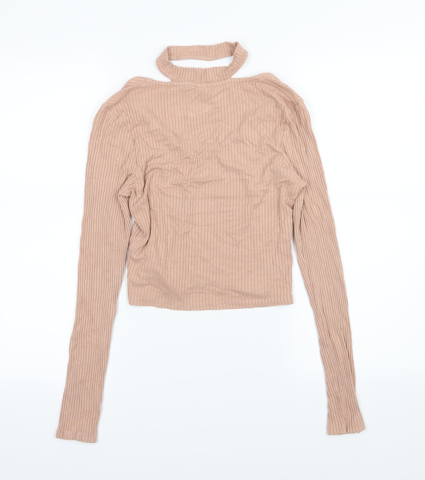 Topshop Womens Pink  Knit Pullover Jumper Size 12