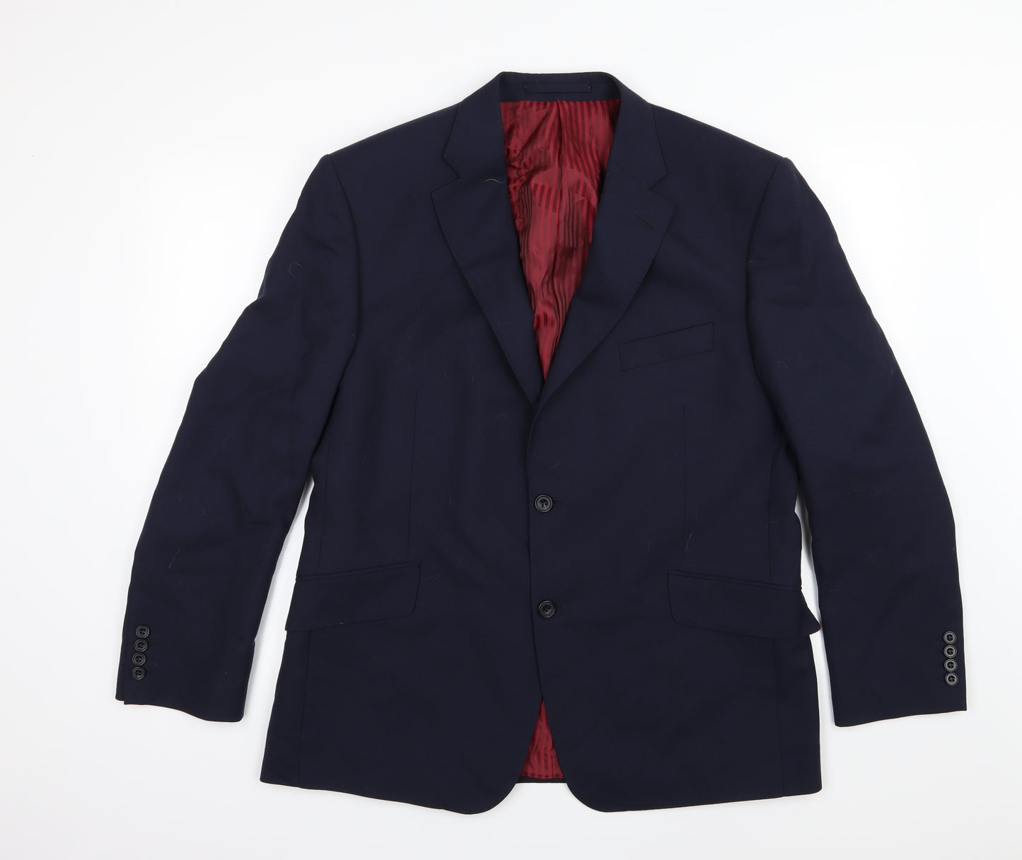 Marks and Spencer Mens Blue   Jacket Suit Jacket Size 42