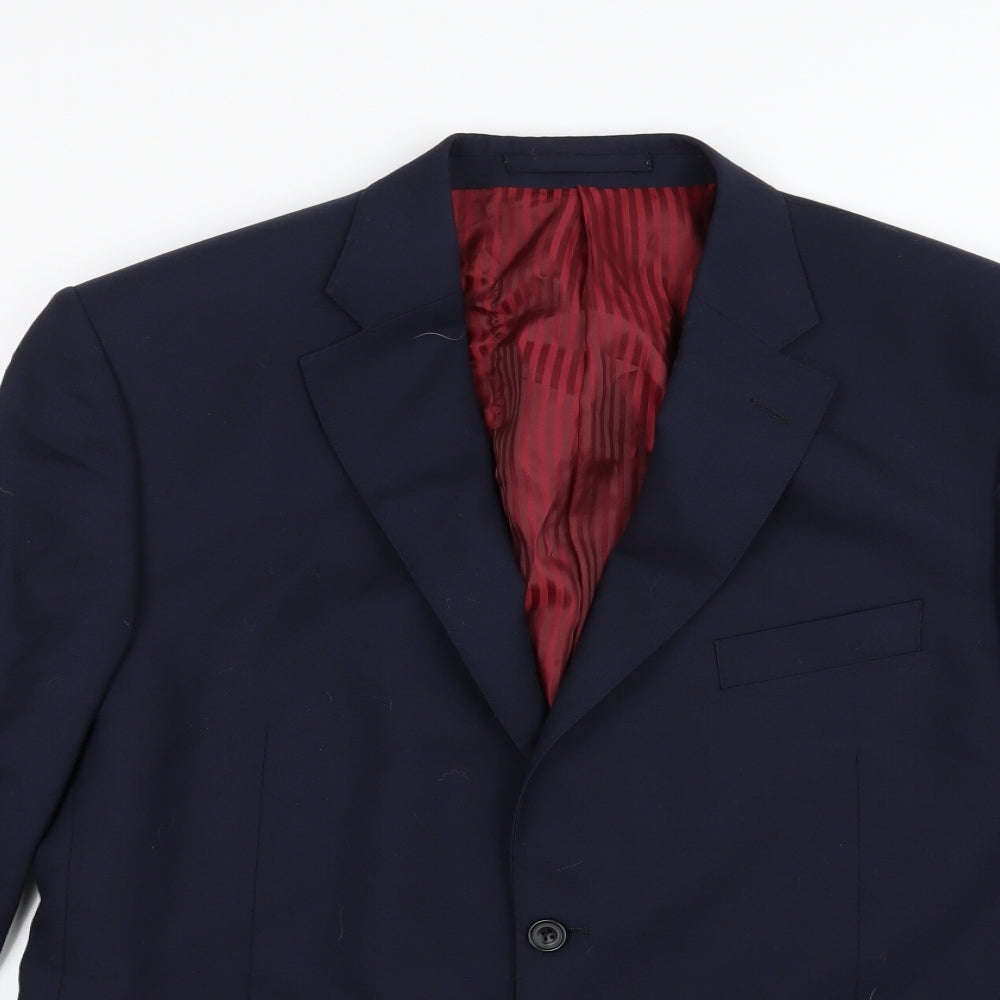 Marks and Spencer Mens Blue   Jacket Suit Jacket Size 42