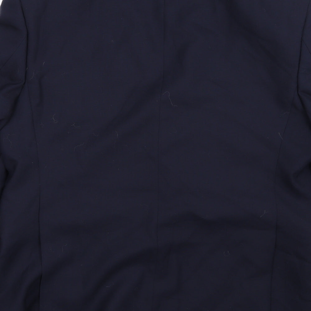 Marks and Spencer Mens Blue   Jacket Suit Jacket Size 42