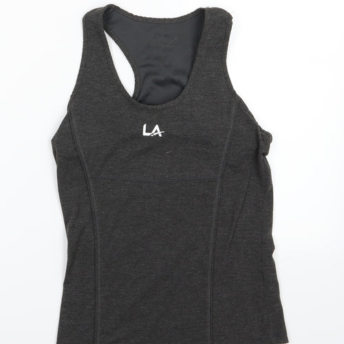 LA Gear Womens Grey  Jersey Basic Tank Size 10