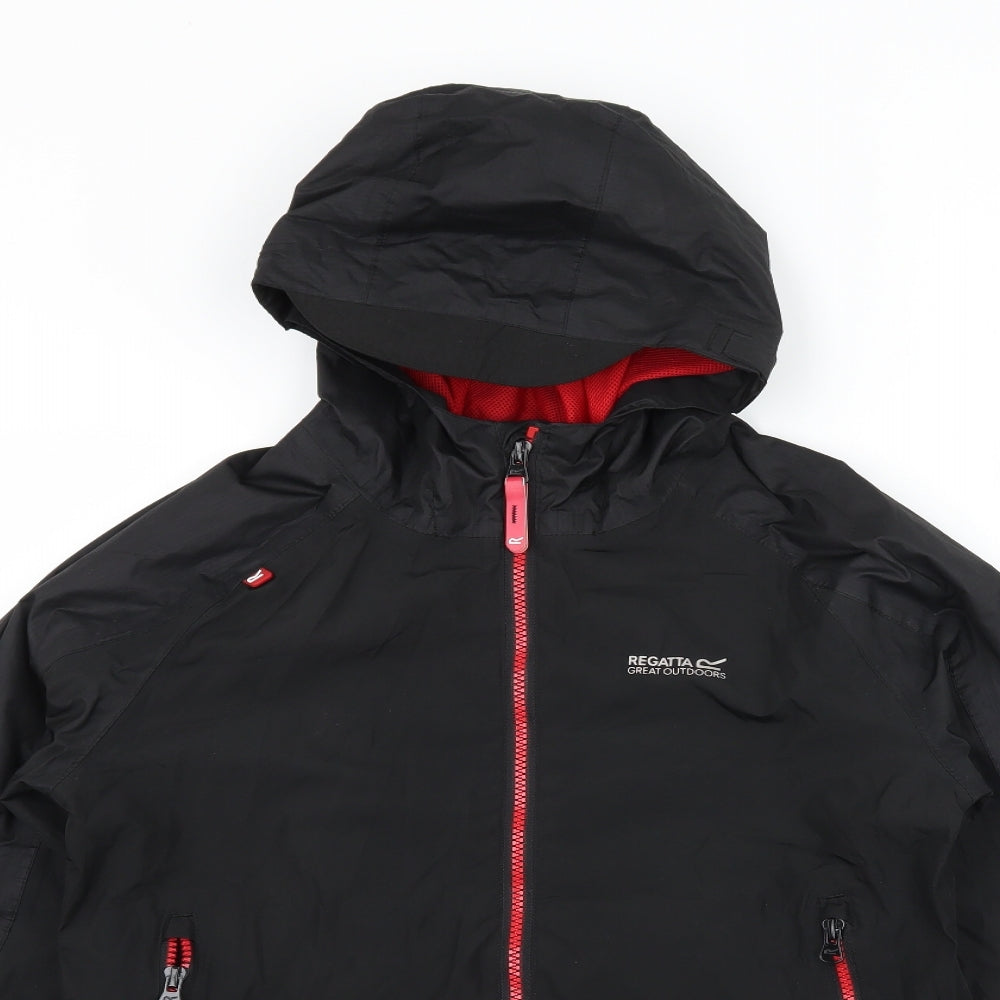 Regatta Boys Black   Jacket  Size 14 Years