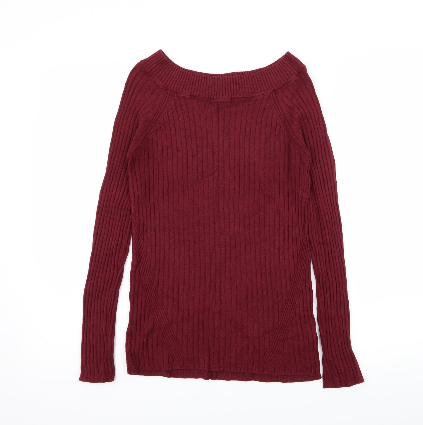 Marks and Spencer Womens Purple  Knit Basic T-Shirt Size 10