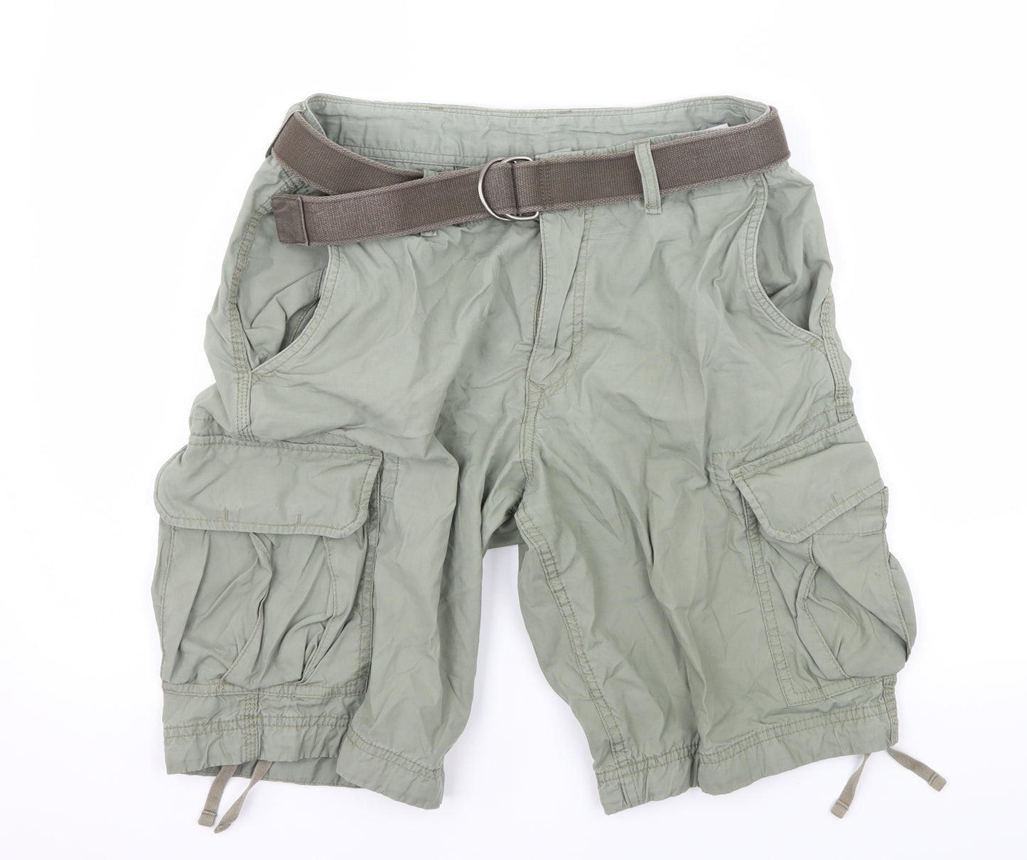 Uniqlo Mens Green   Cargo Shorts Size M