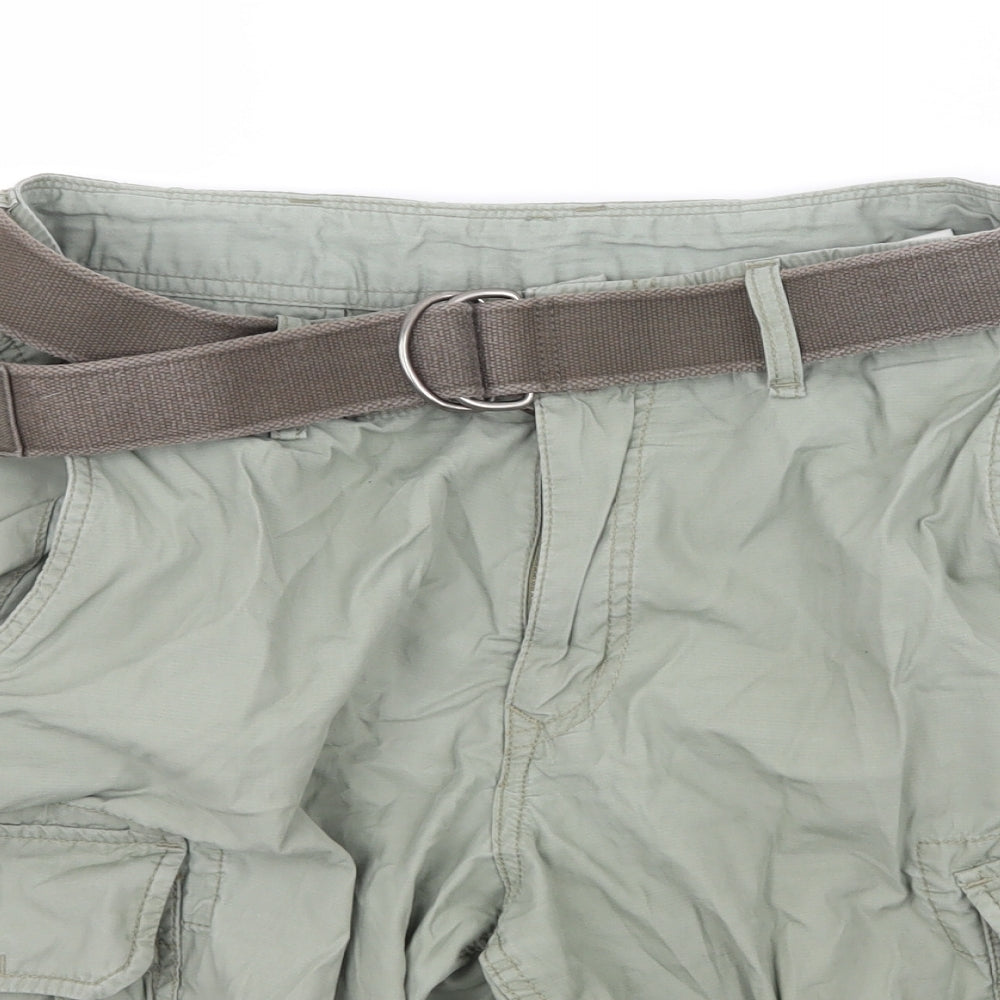 Uniqlo Mens Green   Cargo Shorts Size M