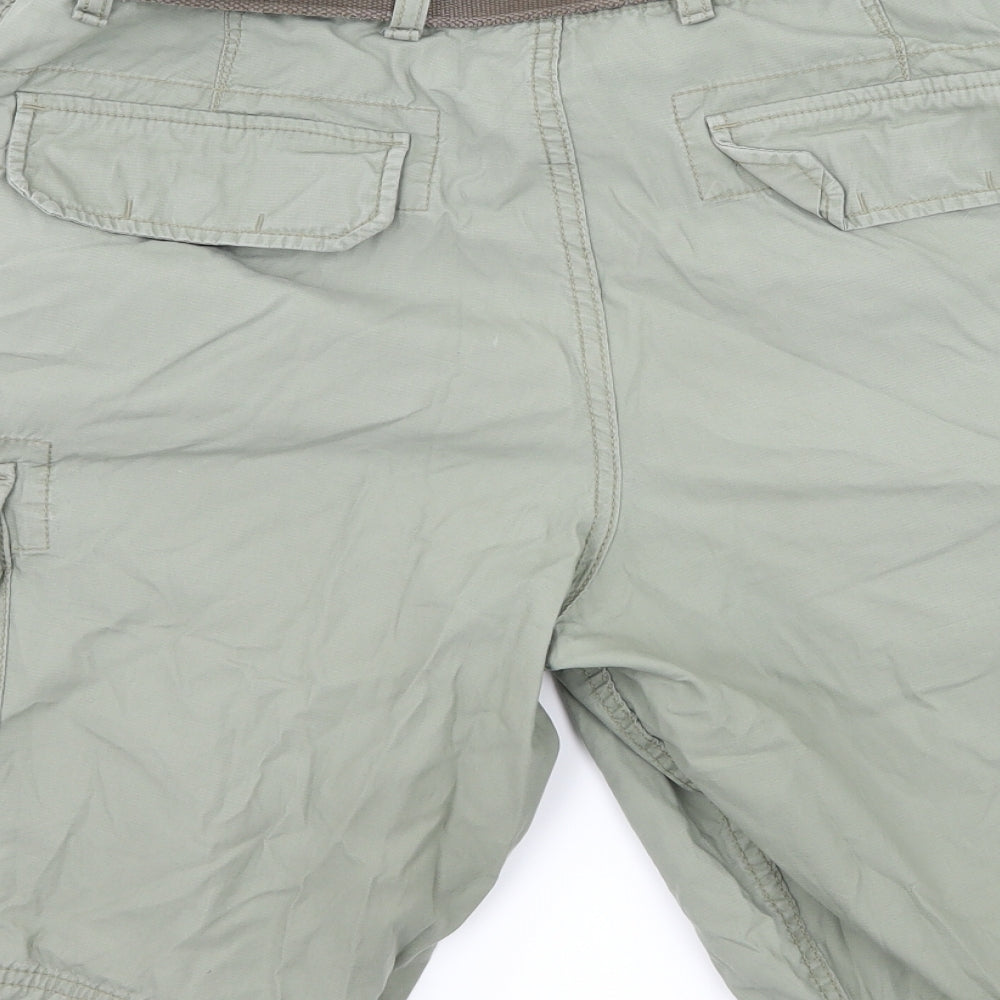 Uniqlo Mens Green   Cargo Shorts Size M