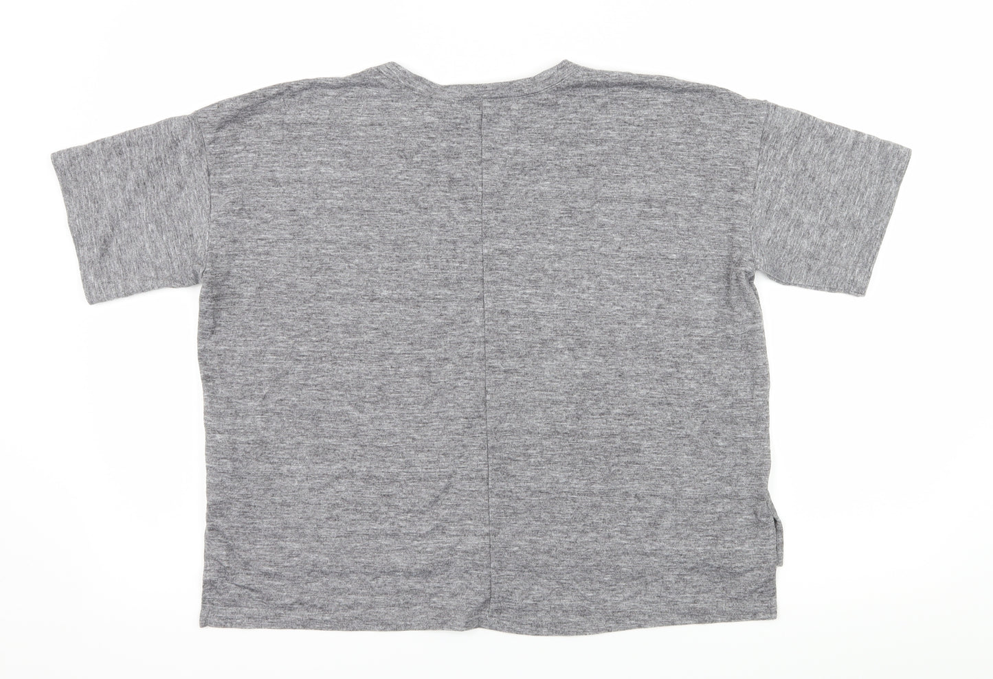 FOREVER 21 Womens Grey  Jersey Basic T-Shirt Size M