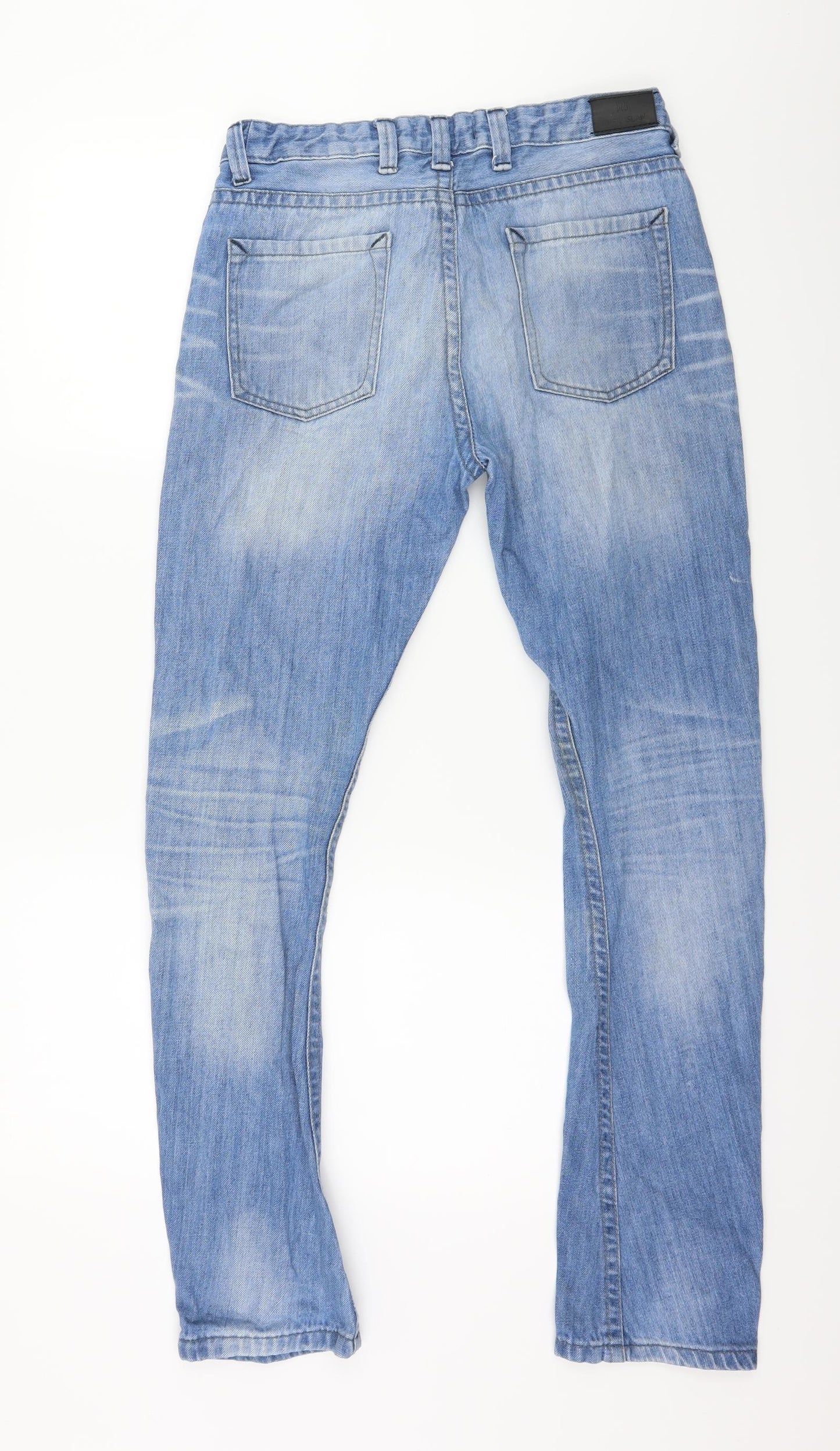 River Island Boys Blue  Denim Straight Jeans Size 12 Years