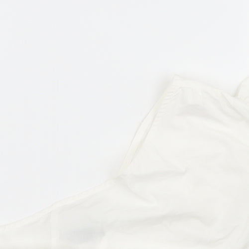 PRETTYLITTLETHING Womens White   Basic Blouse Size 10