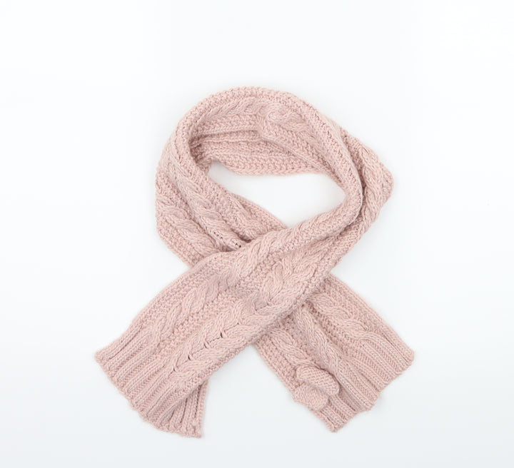 Matalan Girls Pink Knit Scarf Scarves & Wraps One Size