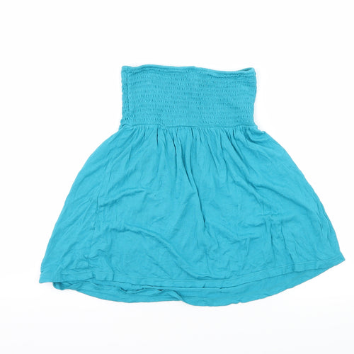 Divided by H&M Womens Blue  Jersey Basic Blouse Size 10