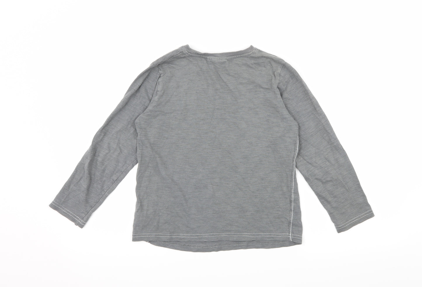 NEXT Boys Grey  Jersey Basic T-Shirt Size 8 Years  - Detroit