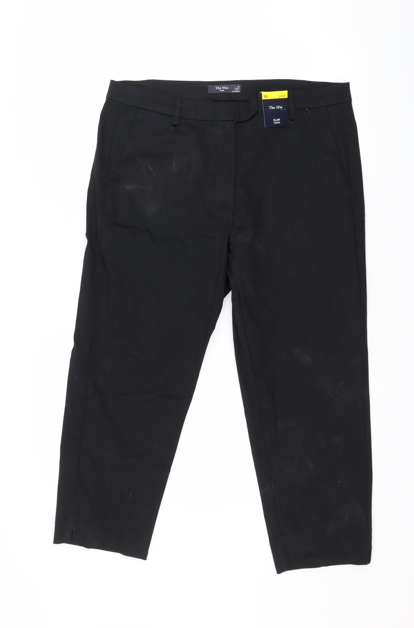 Marks and Spencer Womens Black   Trousers  Size 16 L23 in