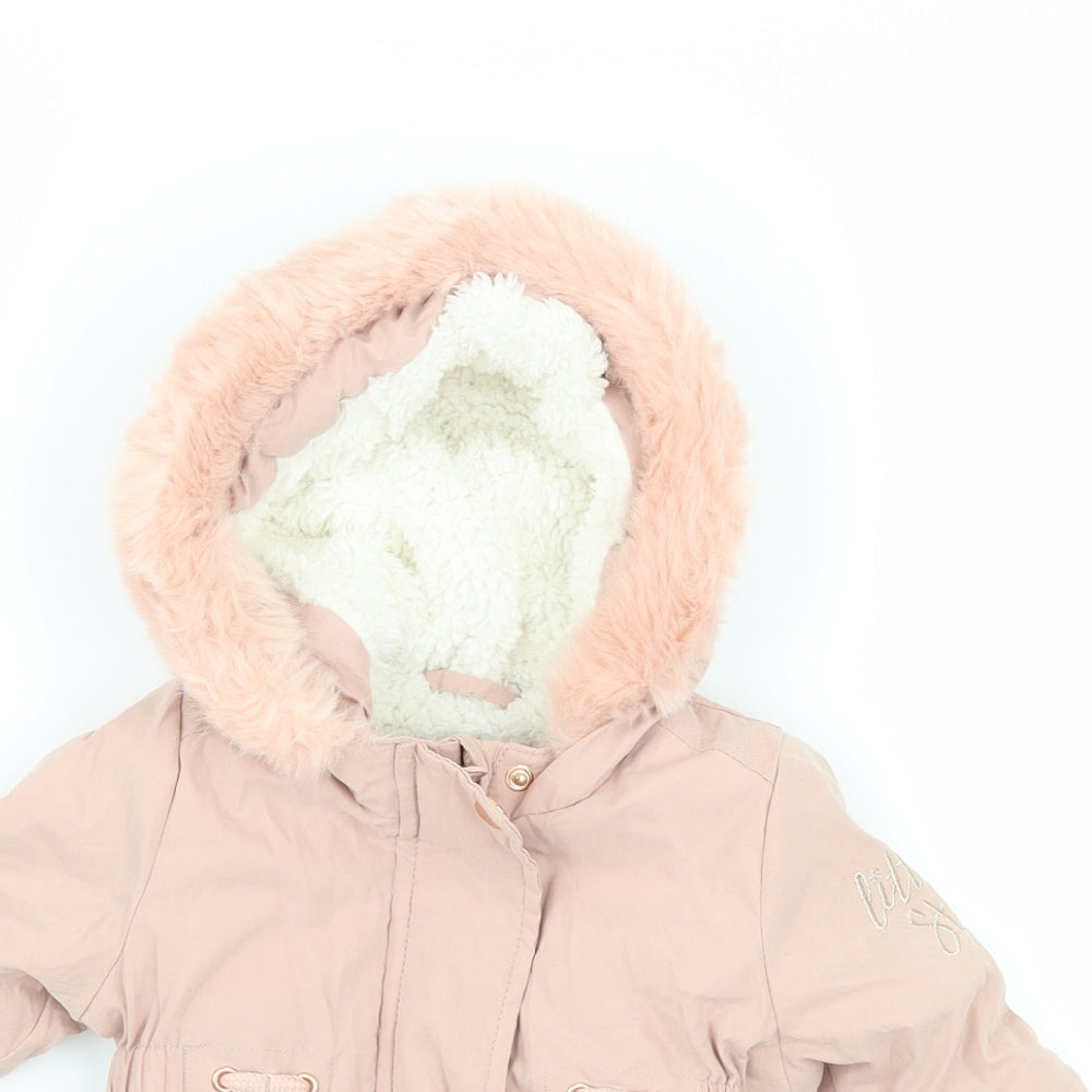 Primark Baby Pink   Basic Coat Coat Size 0-3 Months