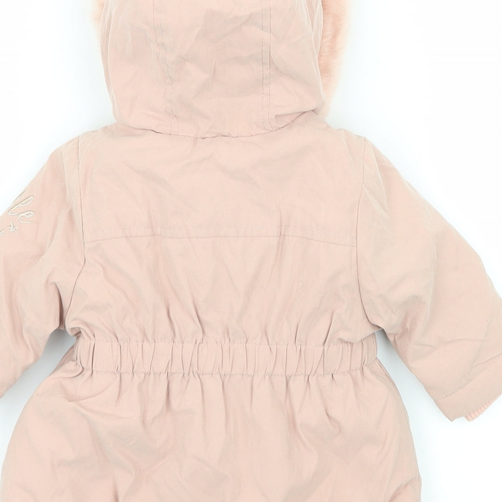 Primark Baby Pink   Basic Coat Coat Size 0-3 Months