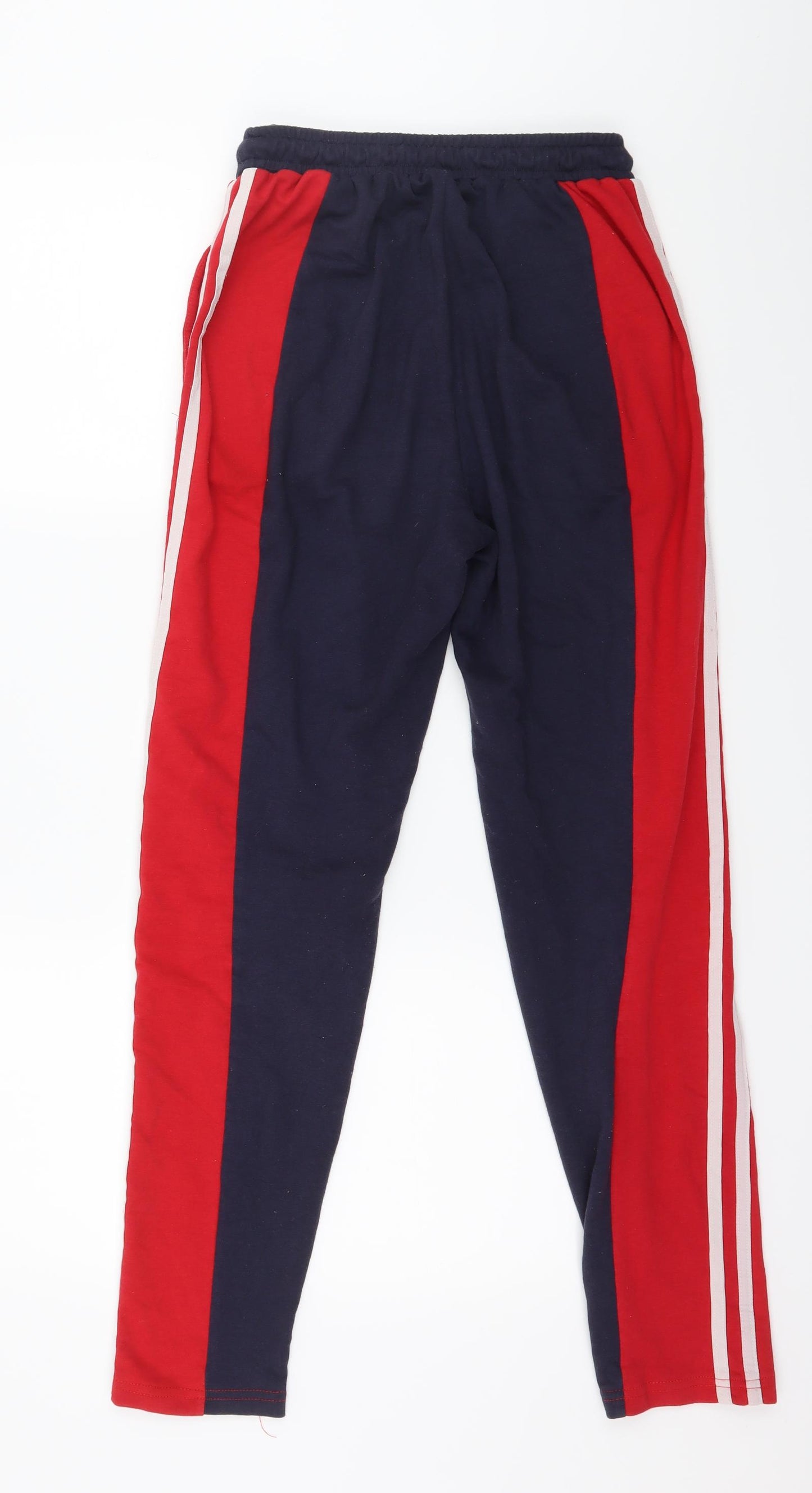 SheIn Girls Blue Striped Jersey Jogger Trousers Size 14 Years