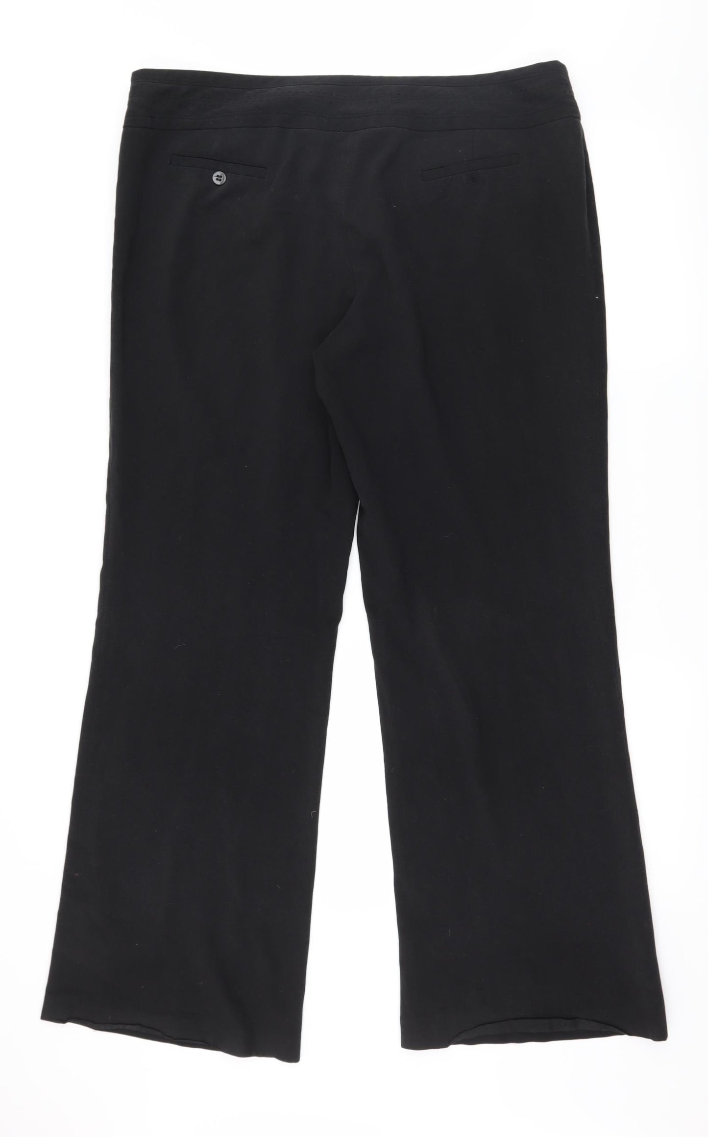 New Look Womens Black   Trousers  Size 16 L30 in