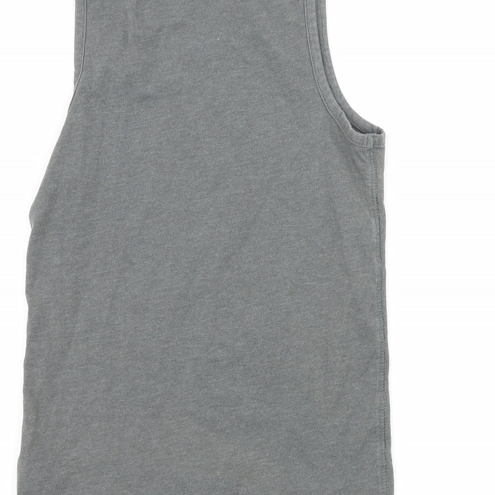 NEXT Boys Grey  Jersey Basic Tank Size 8 Years  - Motorcycle