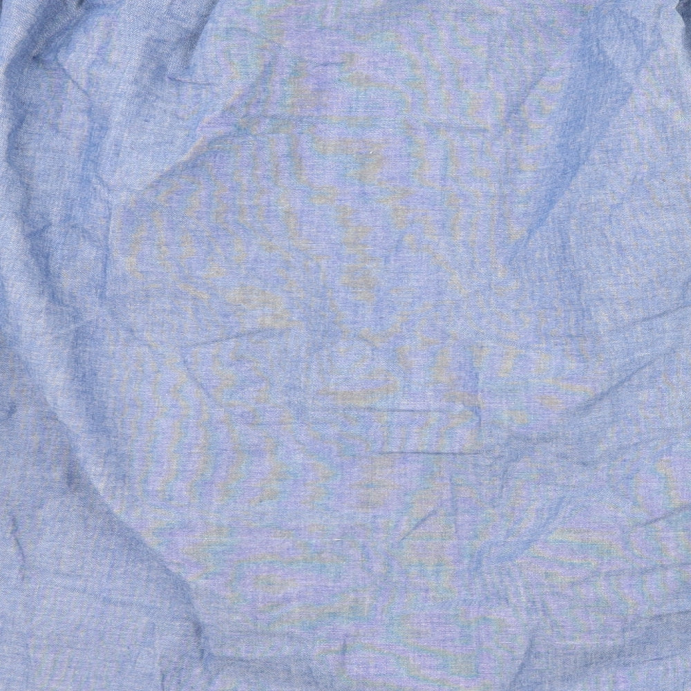 Jean Jerrard Womens Blue  Denim Flare Skirt Size 22