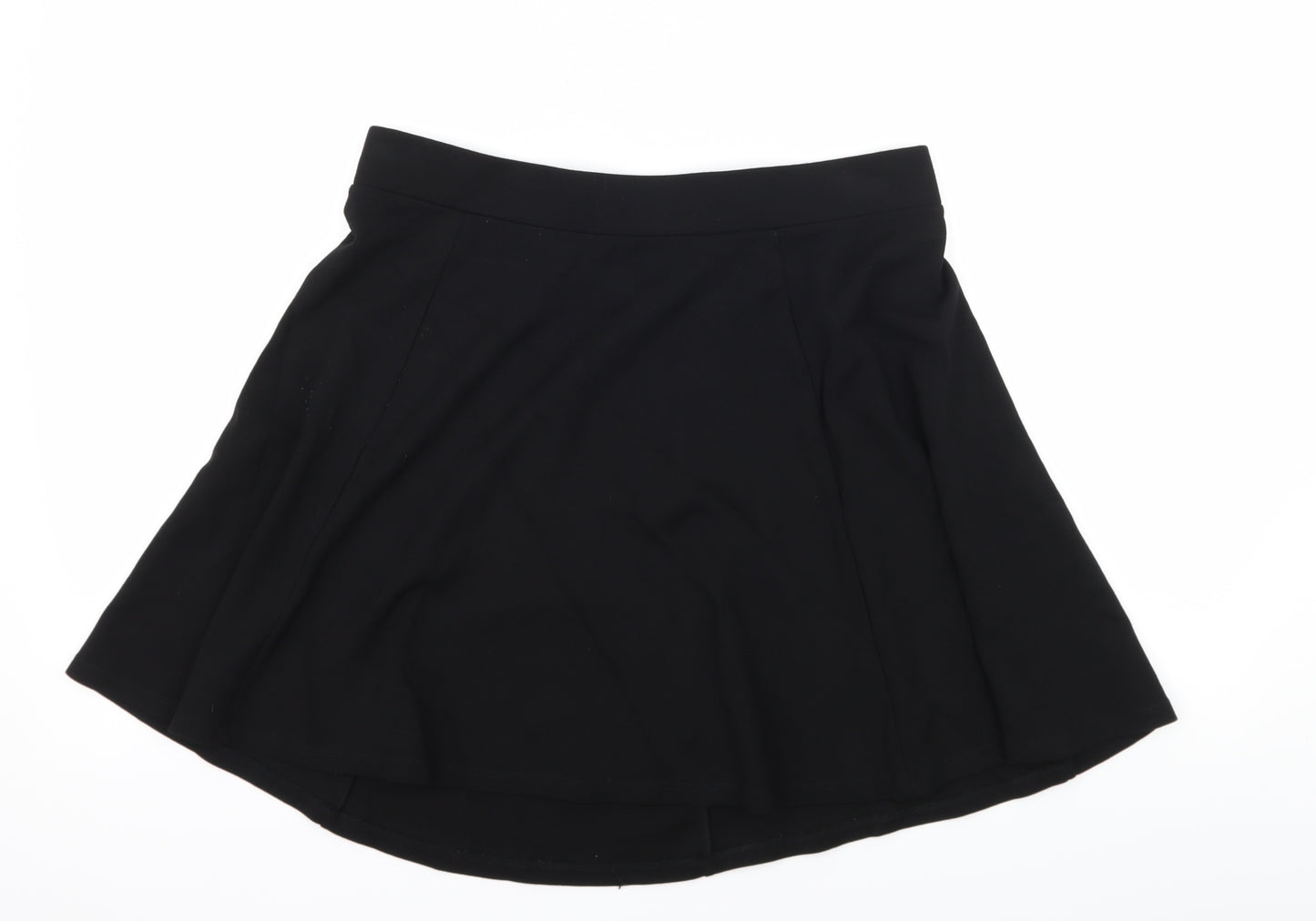 Divided by H&M Womens Black  Jersey Flare Skirt Size L