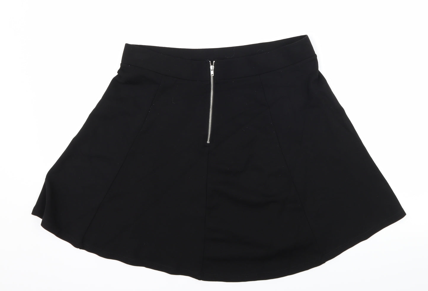 Divided by H&M Womens Black  Jersey Flare Skirt Size L