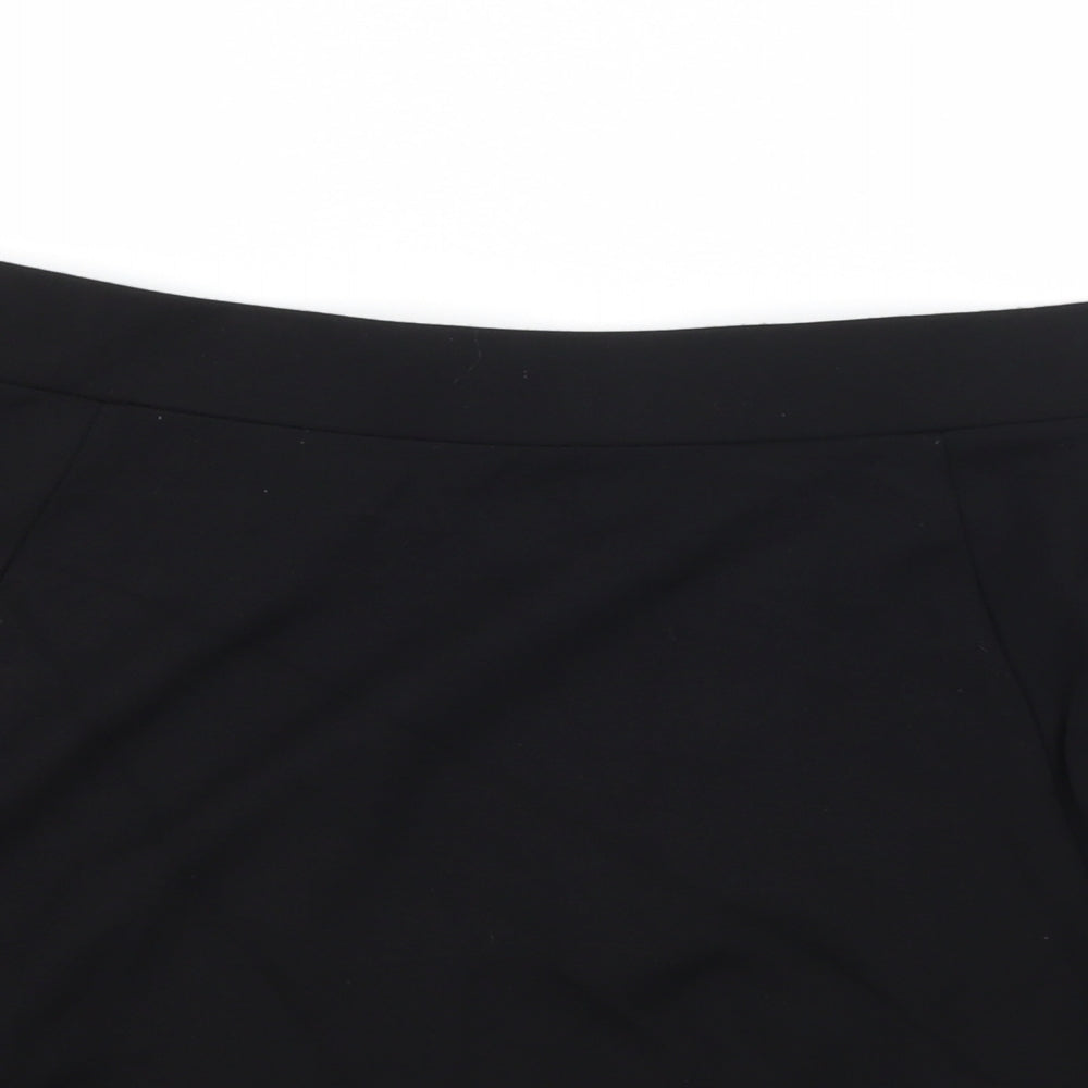 Divided by H&M Womens Black  Jersey Flare Skirt Size L