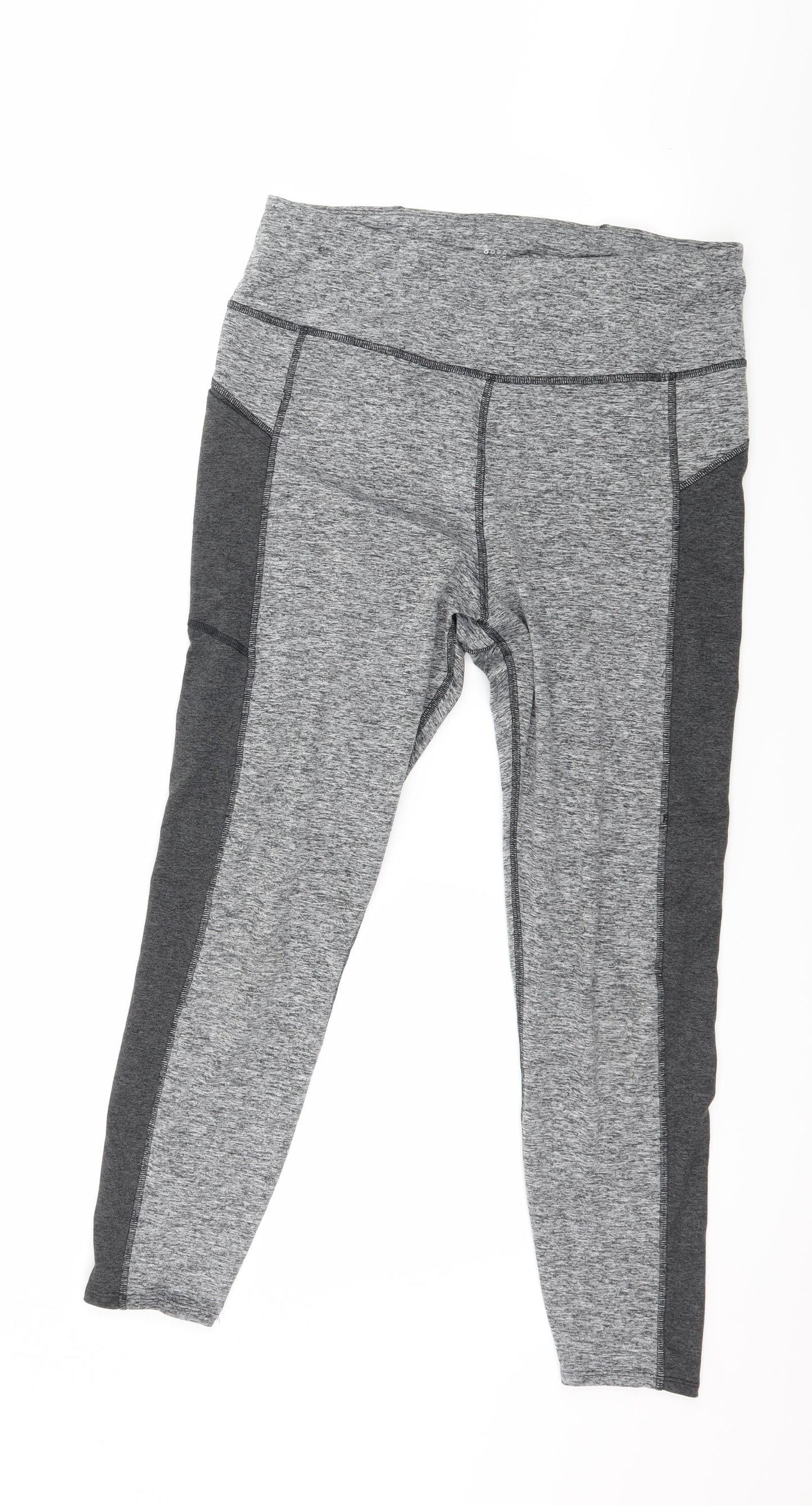 Marks and Spencer Womens Grey   Capri Leggings Size 14 L24 in
