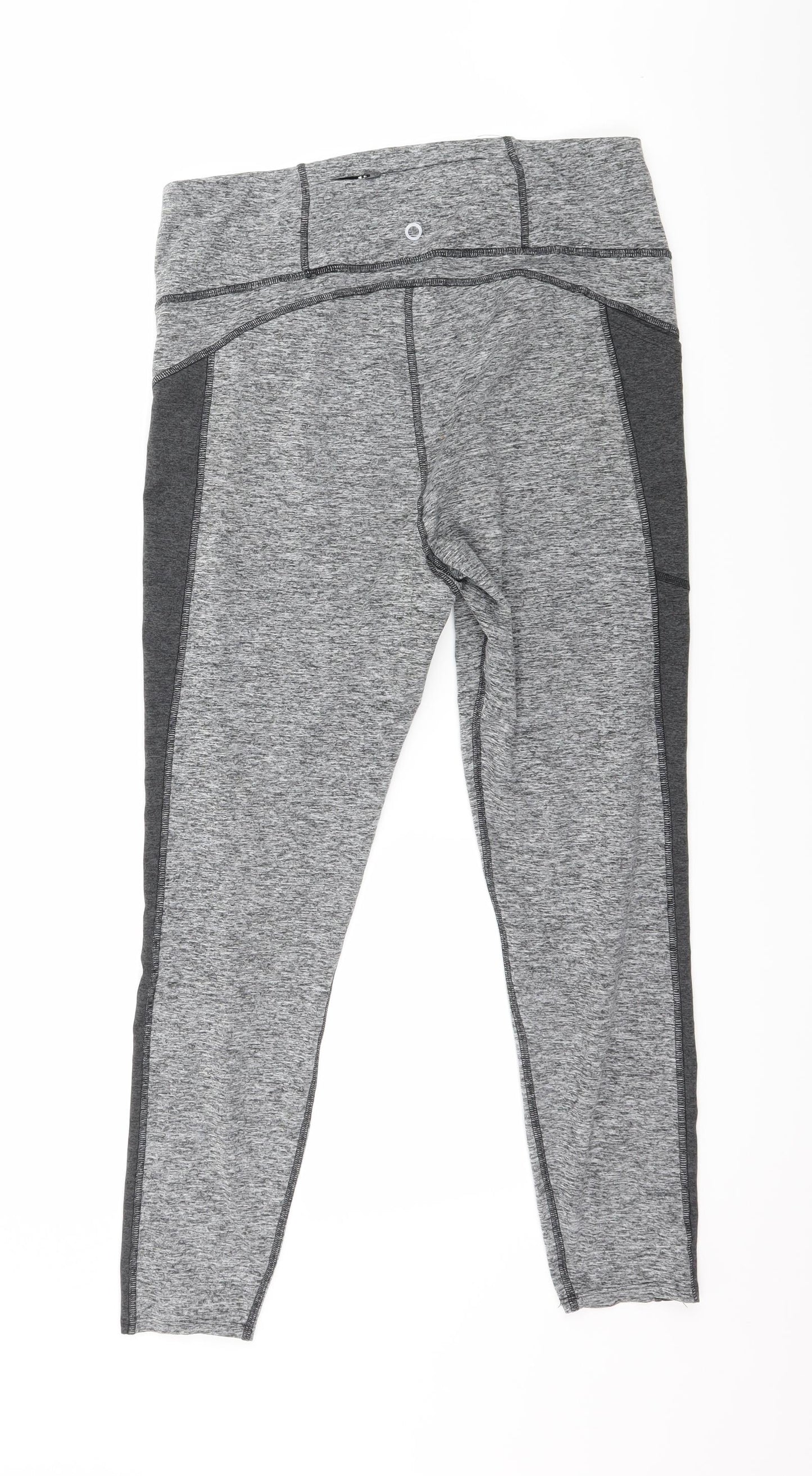 Marks and Spencer Womens Grey   Capri Leggings Size 14 L24 in