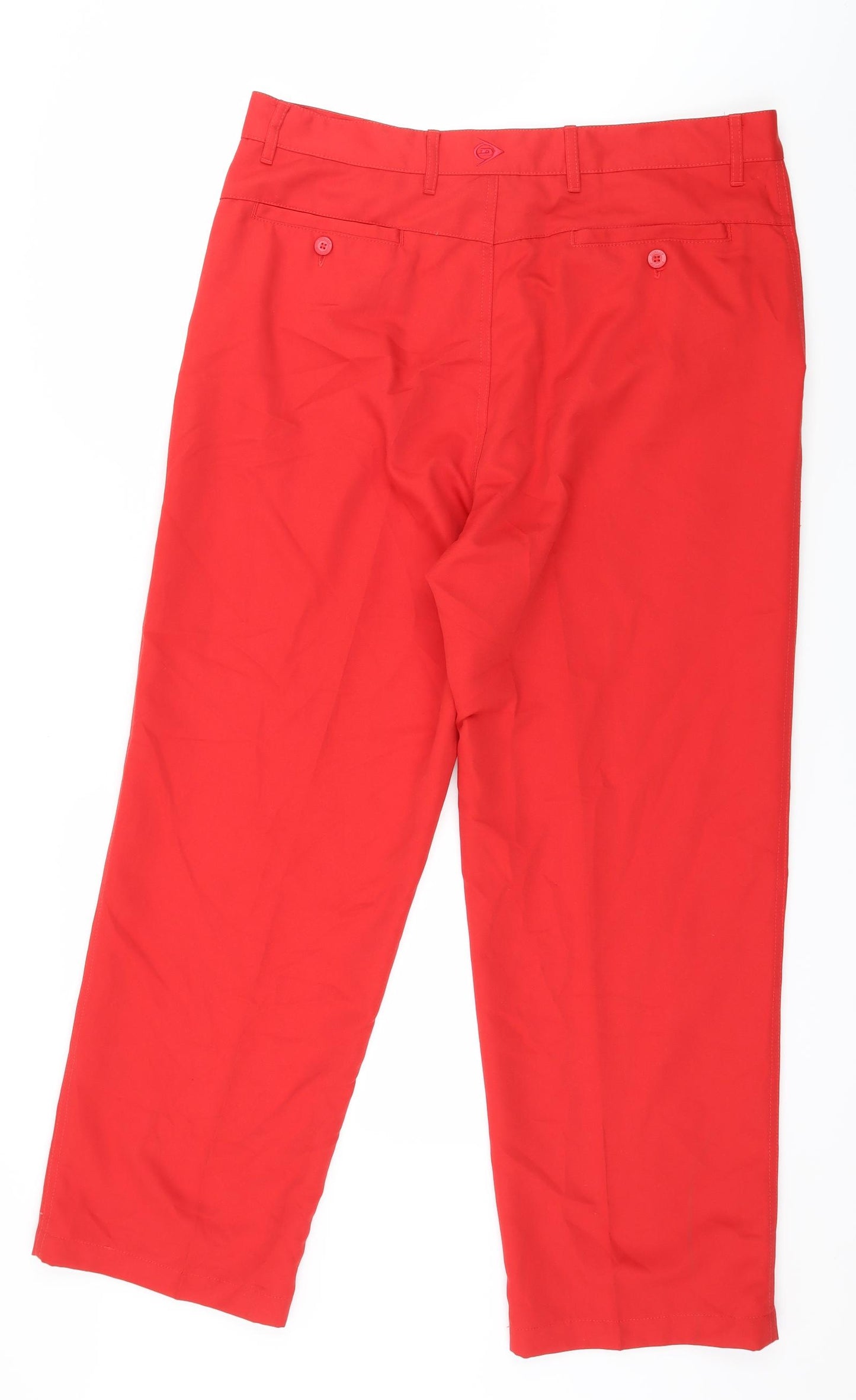 Dunlop Mens Red   Trousers  Size 36 in L28 in