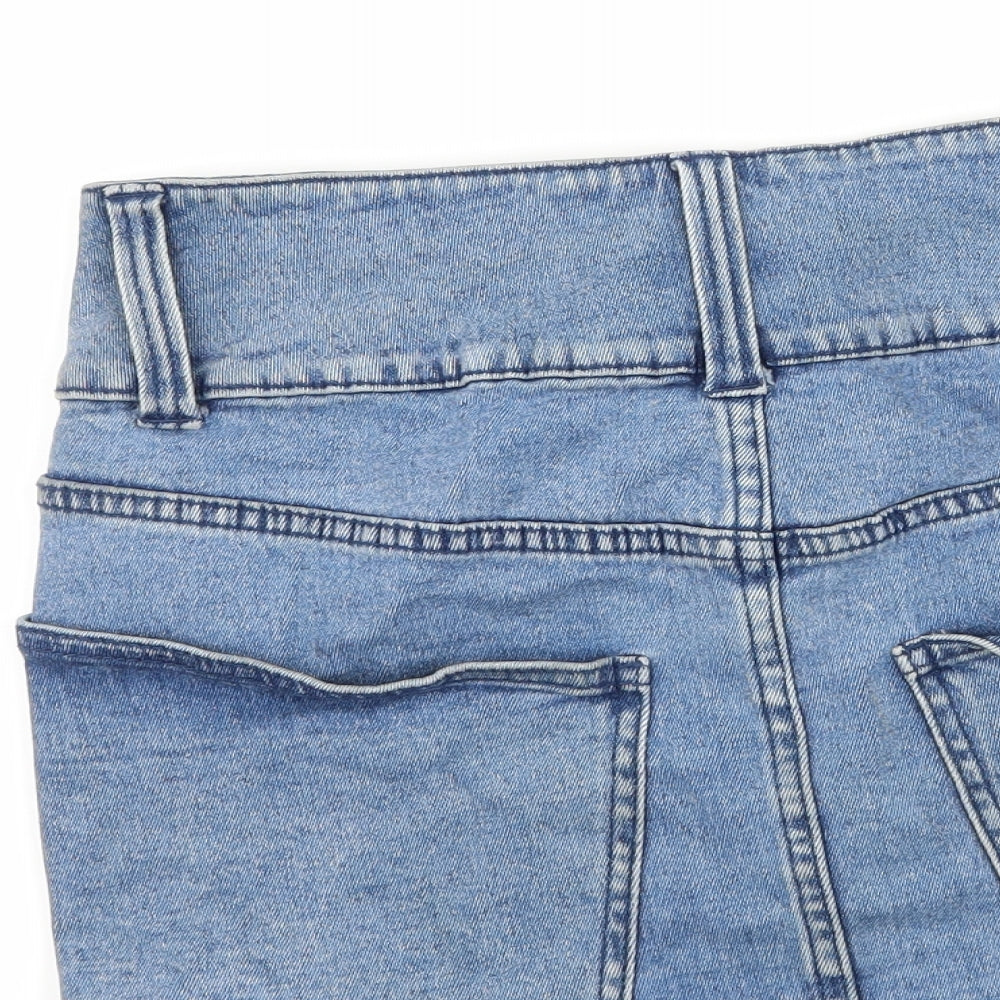 Cheap Monday Womens Blue  Denim Mini Skirt Size XS