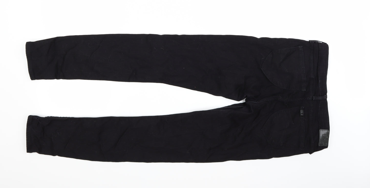 Lee Mens Black   Straight Jeans Size 30 in L31 in