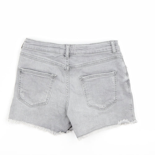 Zara Girls Grey   Boyfriend Shorts Size 10 Years