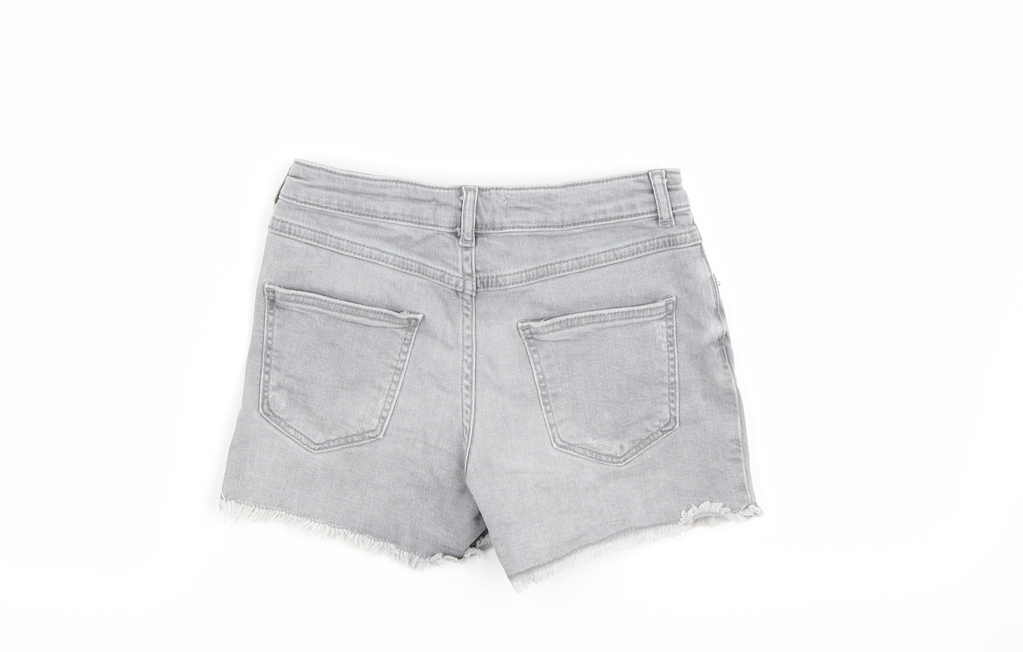 Zara Girls Grey   Boyfriend Shorts Size 10 Years