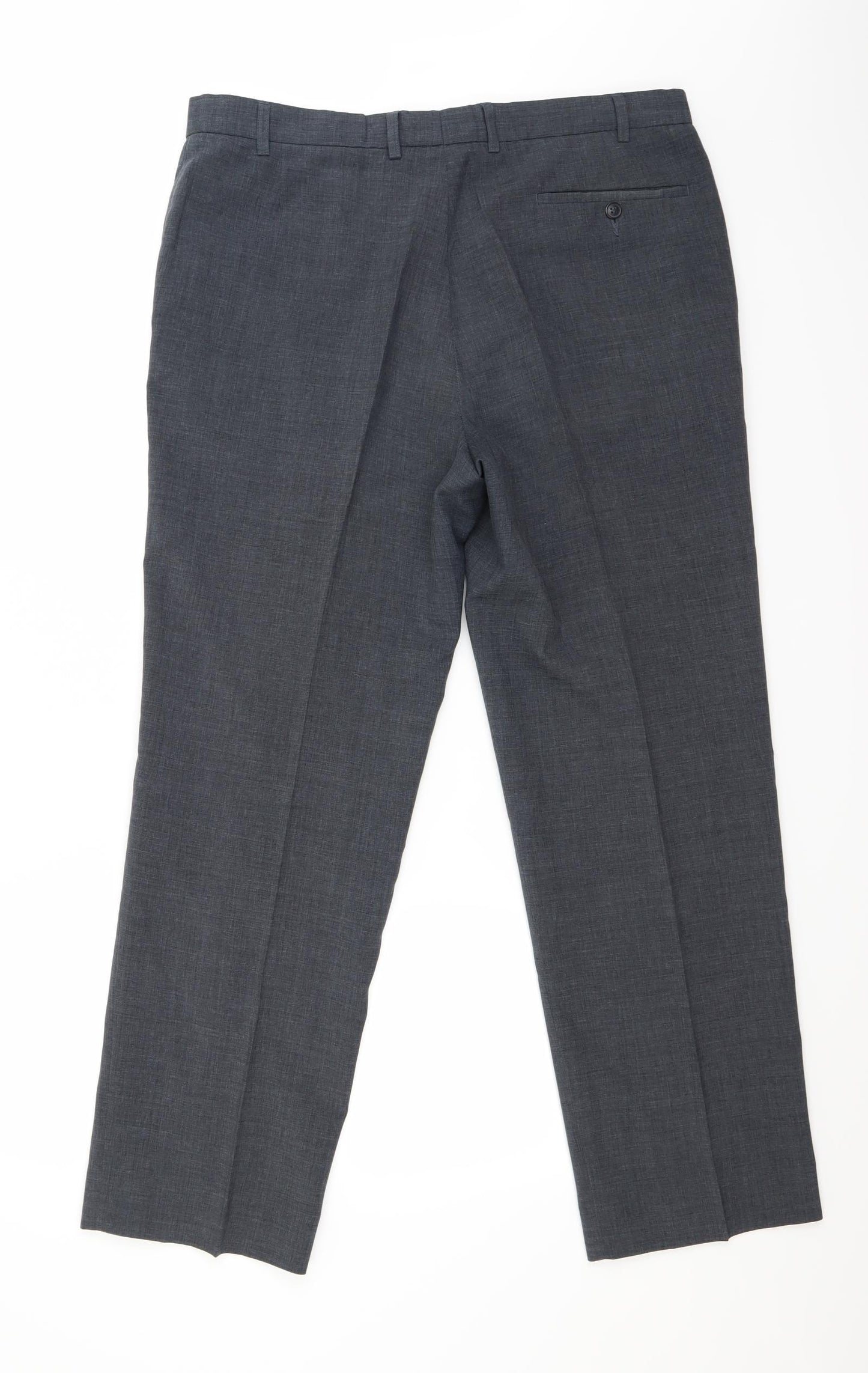 Marks and Spencer Mens Grey   Trousers  Size 37 in L31 in