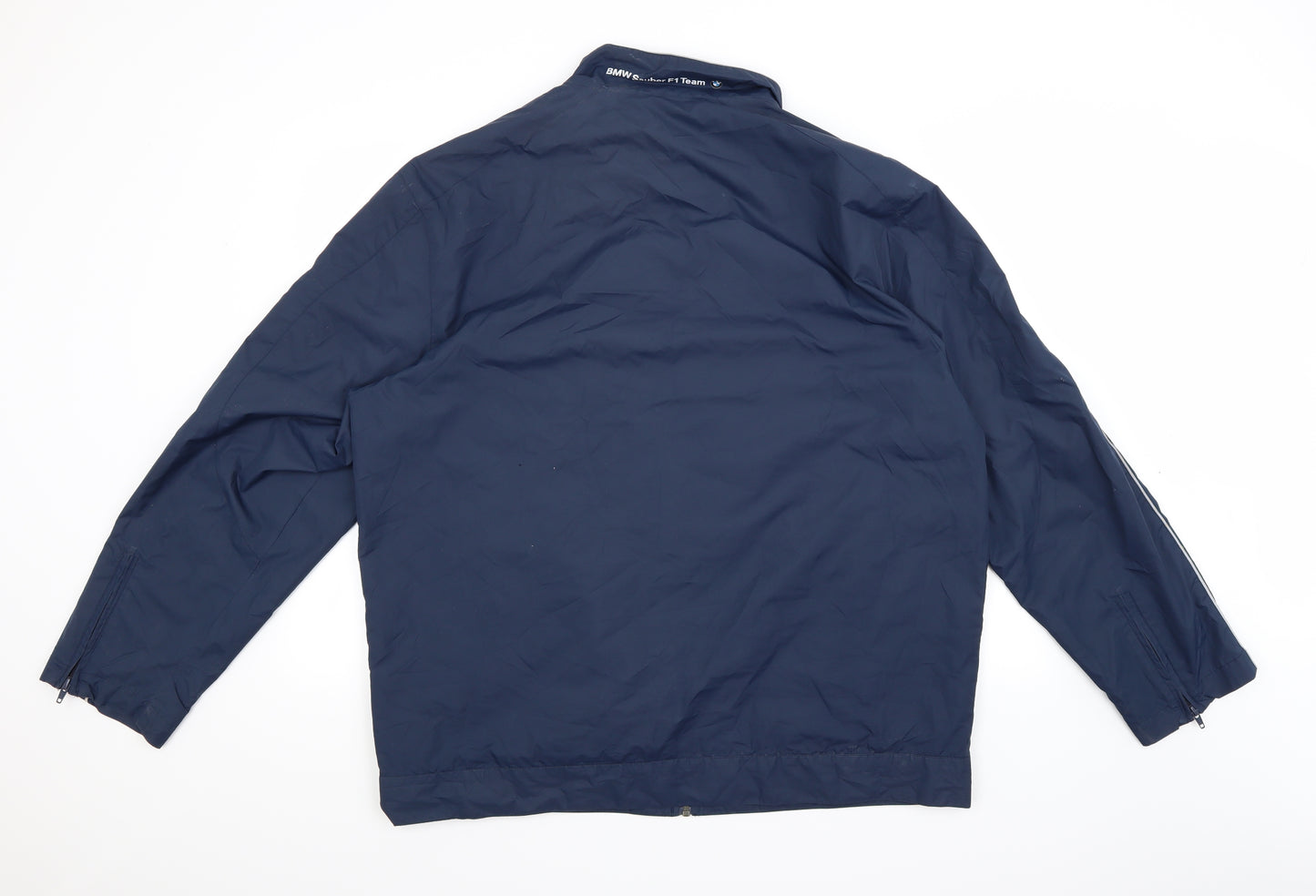 BMW Mens Blue   Rain Coat Coat Size XL