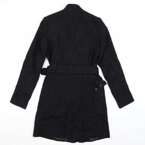 Comptoir des Cotonniers Mens Black   Pea Coat Coat Size 36