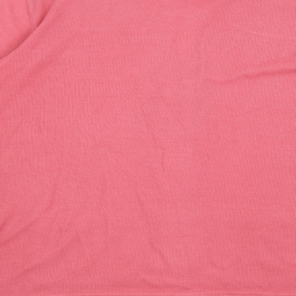 Leisure Time Womens Pink   Cardigan Jumper Size 16
