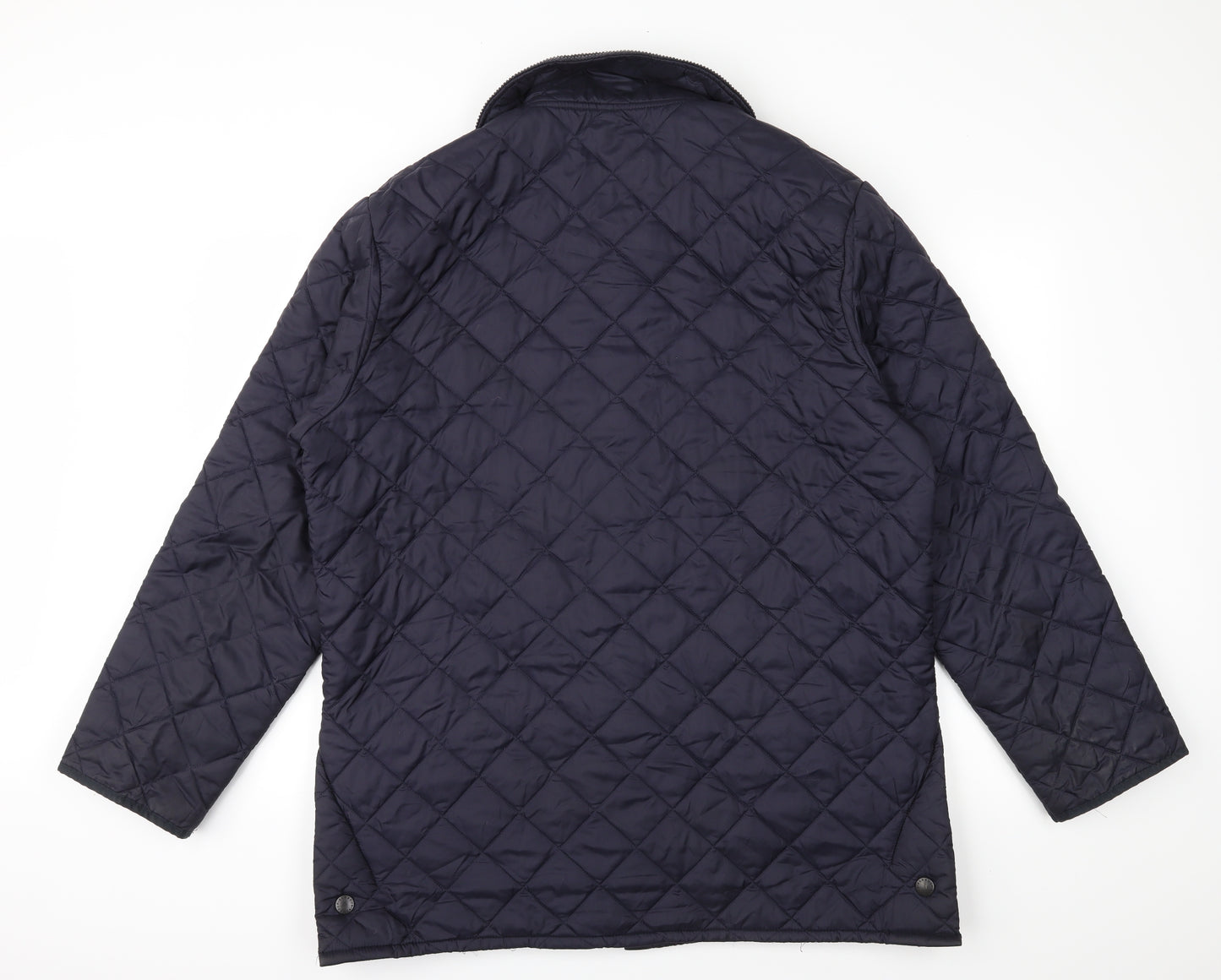 Barbour Mens Blue   Quilted Jacket Size L