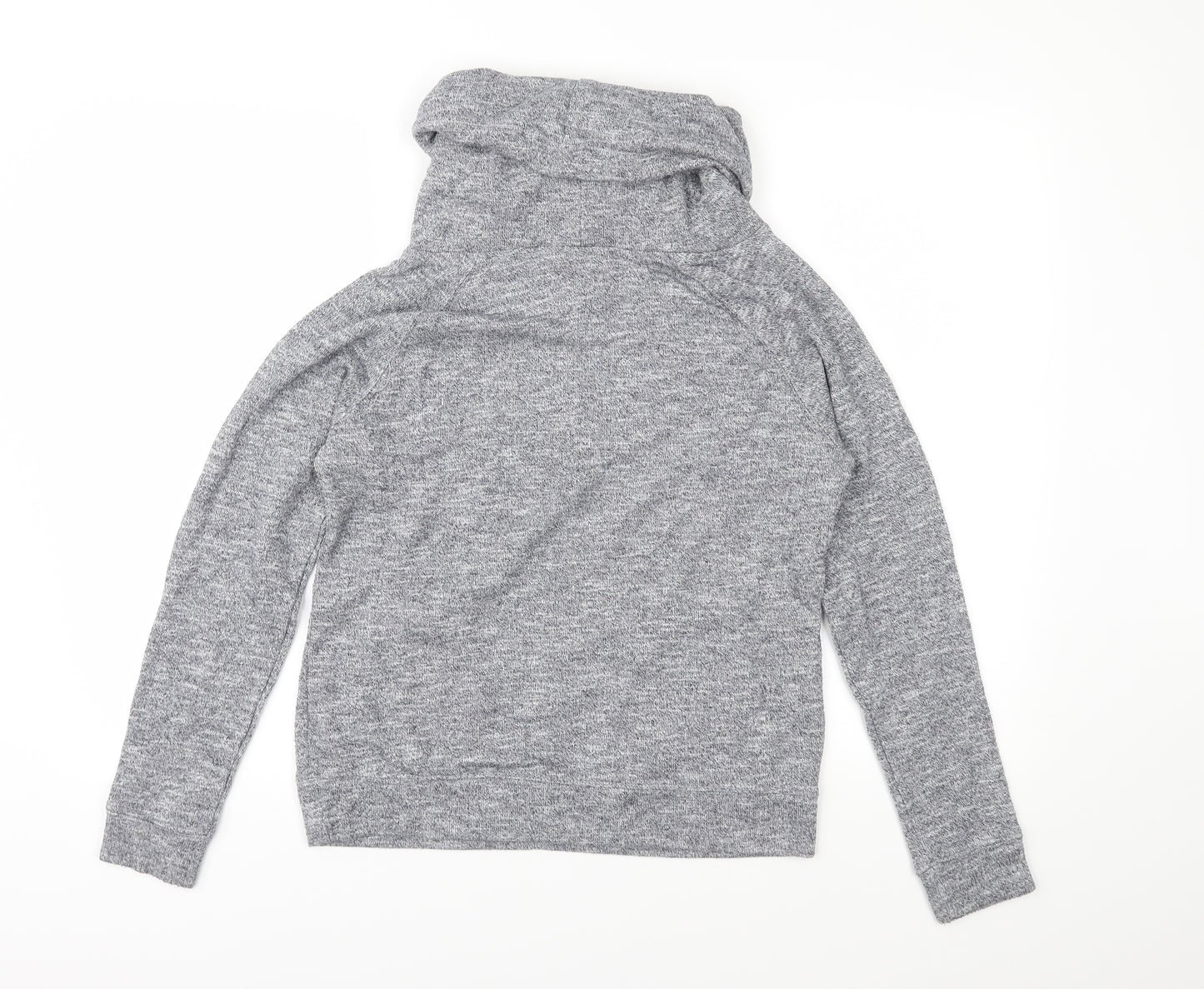 New Look Womens Grey  Jersey Pullover Sweatshirt Size S