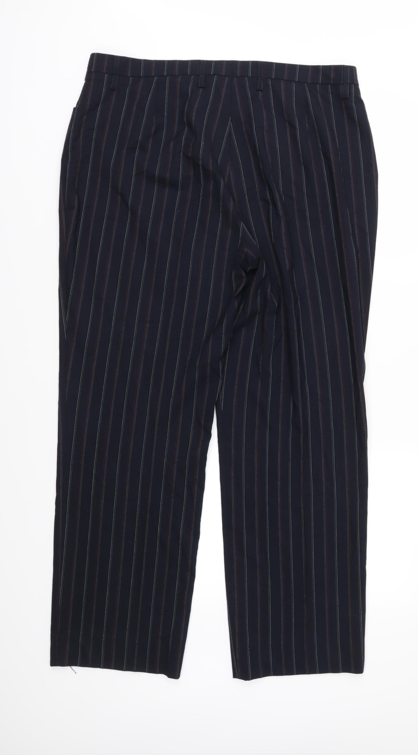 Toni Dress Womens Blue Striped  Trousers  Size 20 in L29 in