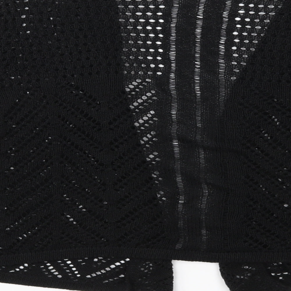 Soon Womens Black  Knit Cardigan Jumper Size 18