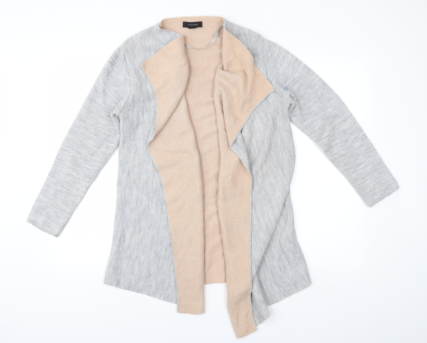 Atmosphere Womens Grey  Knit Cardigan Jumper Size M