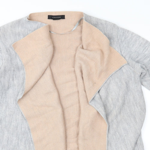 Atmosphere Womens Grey  Knit Cardigan Jumper Size M