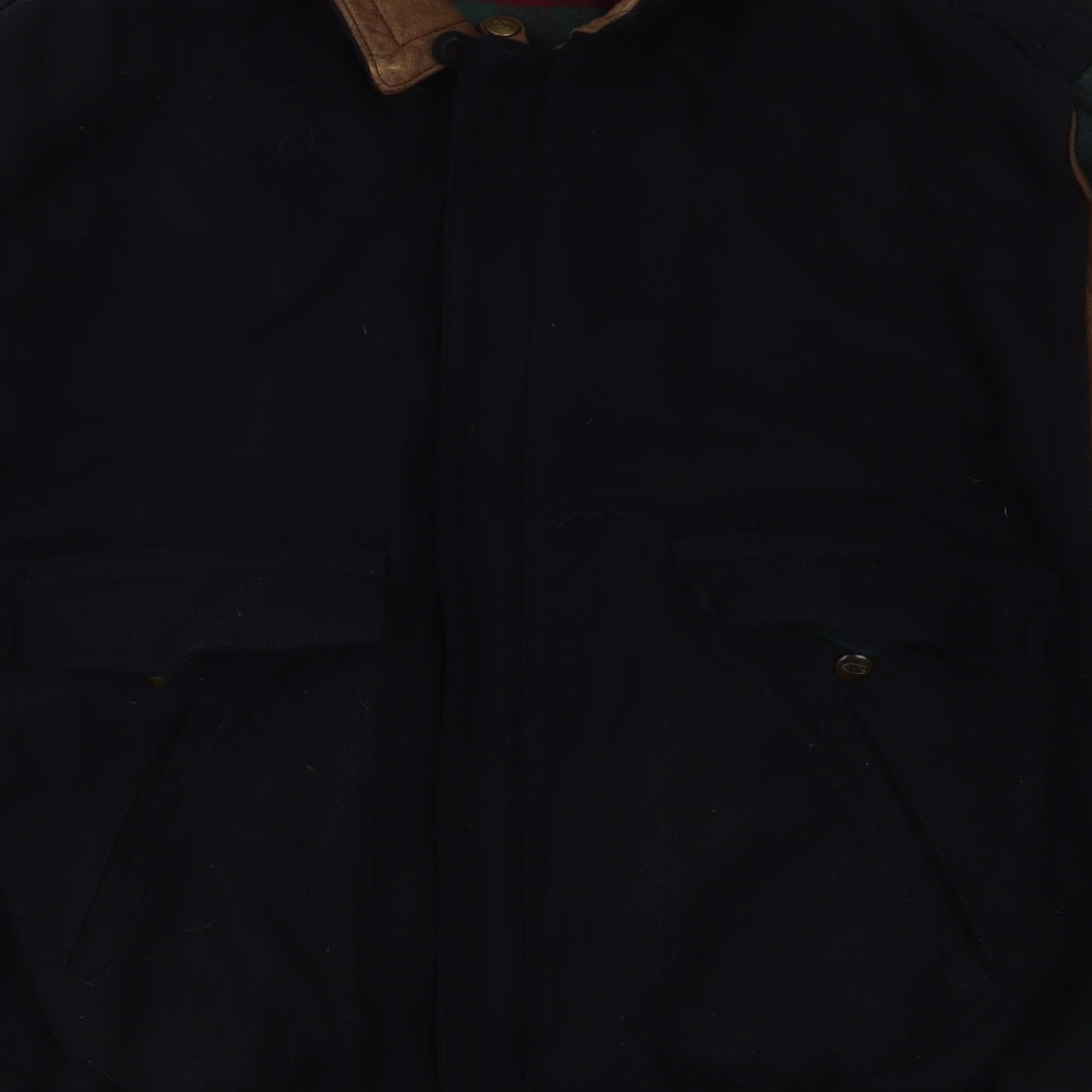 GANT Mens Blue  Tweed Jacket Coat Size L