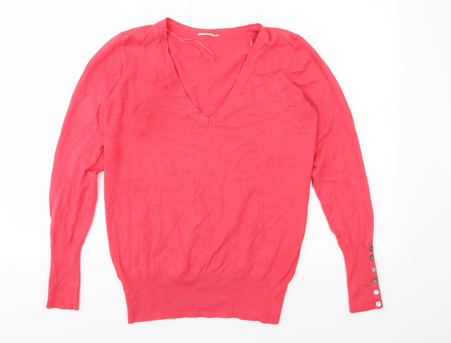 Matalan Womens Pink  Knit Pullover Jumper Size 14