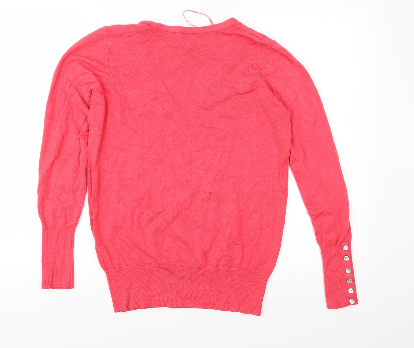 Matalan Womens Pink  Knit Pullover Jumper Size 14