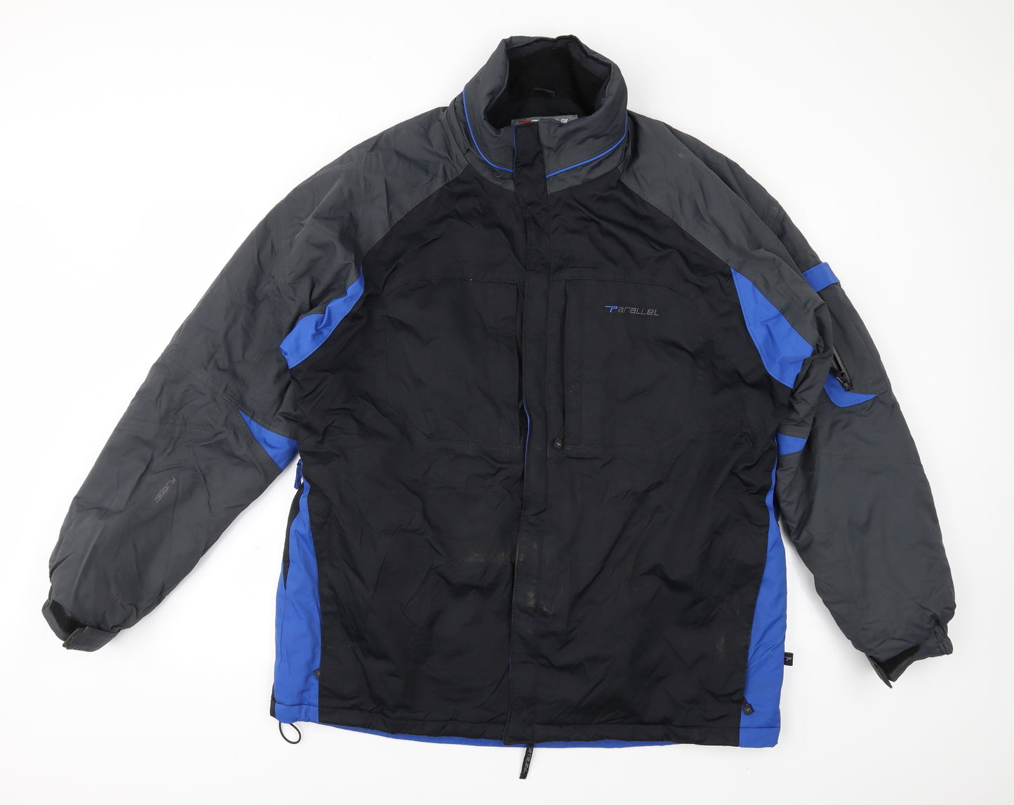 Parallel Mens Black   Jacket Coat Size XL