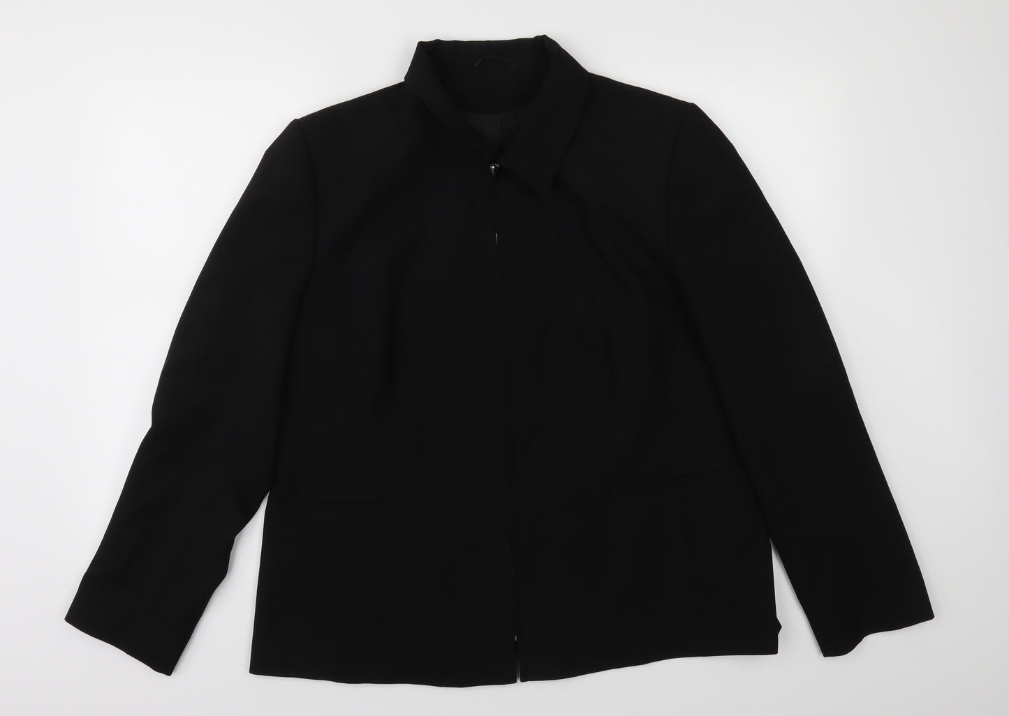 Bonmarché Womens Black   Jacket  Size 18