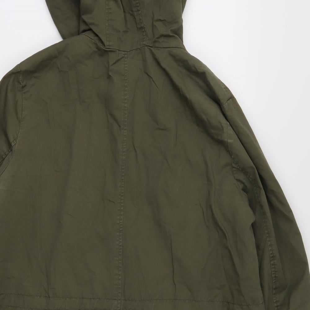 New Look Womens Green   Parka Coat Size 16