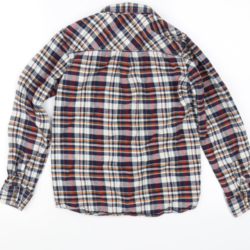 TU Boys Red Check  Basic Button-Up Size 11 Years